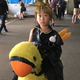 Illustration for article titled The Littlest Cloud Strife Cosplayer Needs A Small Chocobo
